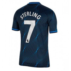 Chelsea Raheem Sterling #7 Uit tenue Mensen 2023-24 Korte Mouw