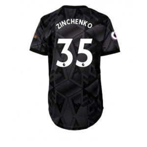 Dames Arsenal Oleksandr Zinchenko #35 Uit tenue 2022-23 Korte Mouw