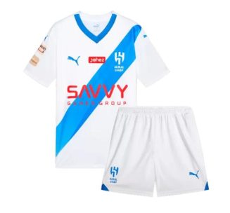 Al-Hilal SFC Uitshirt 2023-2024 Korte Mouw (+ Korte broeken) Voetbalshirts