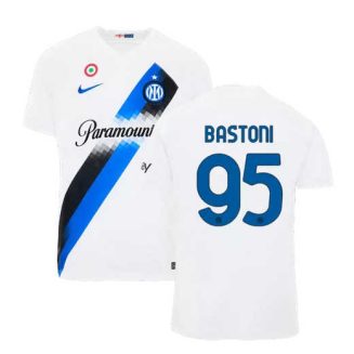 Inter Milan Alessandro Bastoni #95 Uitshirt 2023-2024 Korte Mouw Voetbalshirts