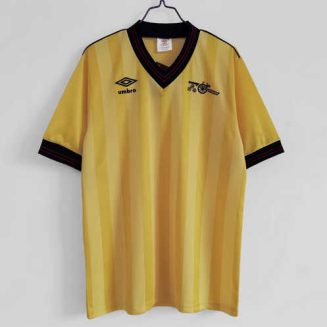 Arsenal 1983/86 Uit tenue Korte Mouw Klassieke Retro Voetbalshirts