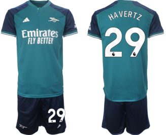 Arsenal Kai Havertz #29 Derde Shirt 2023-24 Mensen Korte Mouw (+ Korte broeken) Voetbalshirts