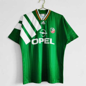 Ierland 1992/94 Thuis tenue Korte Mouw Klassieke Retro Voetbalshirts