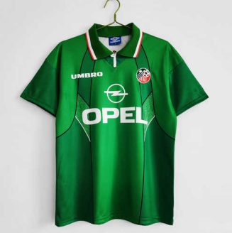 Ierland 1994/96 Thuis tenue Korte Mouw Klassieke Retro Voetbalshirts