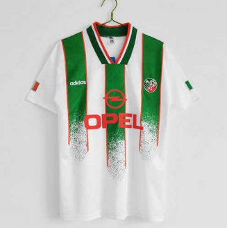 Ierland 1994 Uit tenue Korte Mouw Klassieke Retro Voetbalshirts