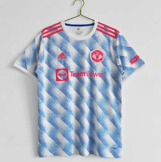 Manchester United 2021/22 Uit tenue Korte Mouw Klassieke Retro Voetbalshirts
