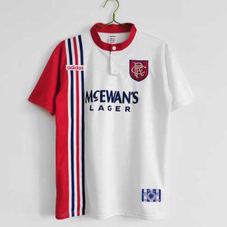 Rangers 1996/97 Uitshirt Korte Mouw Klassieke Retro Voetbalshirts