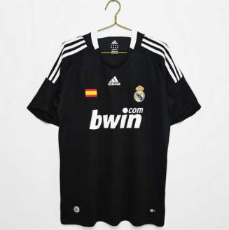 Real Madrid 2008/09 Uit tenue Korte Mouw Klassieke Retro Voetbalshirts