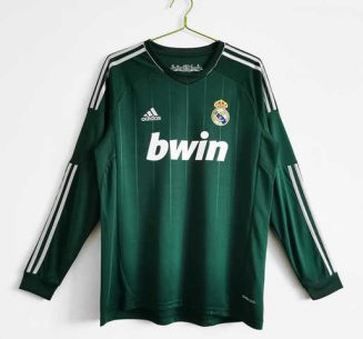 Real Madrid 2012/13 Derde tenue Lange Mouwen Klassieke Retro Voetbalshirts