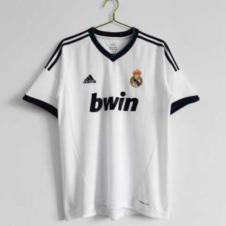 Real Madrid 2012/13 Thuis tenue Korte Mouw Klassieke Retro Voetbalshirts