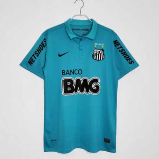 Santos 2012/2013 Derde tenue Korte Mouw Klassieke Retro Voetbalshirts