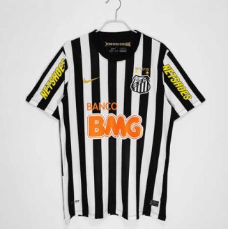 Santos 2012/2013 Uit tenue Korte Mouw Klassieke Retro Voetbalshirts