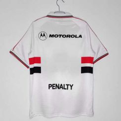 Sao Paulo 2000 Thuis tenue Korte Mouw Klassieke Retro Voetbalshirts-1