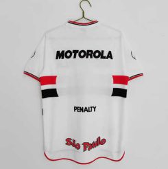 Sao Paulo 2000 Thuis tenue Ronde Nek Korte Mouw Klassieke Retro Voetbalshirts-1