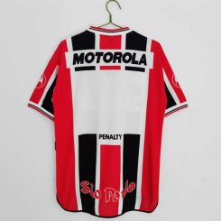 Sao Paulo 2000 Uit tenue Korte Mouw Klassieke Retro Voetbalshirts-1