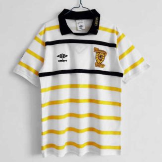 Schotland 1988/91 Uit tenue Korte Mouw Klassieke Retro Voetbalshirts