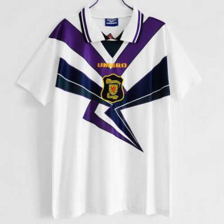 Schotland 1994/96 Uit tenue Korte Mouw Klassieke Retro Voetbalshirts