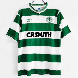 Celtic 1987/88 Thuisshirt Korte Mouw Klassieke Retro Voetbalshirts