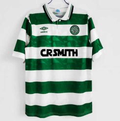 Celtic 1989/91 Thuisshirt Korte Mouw Klassieke Retro Voetbalshirts