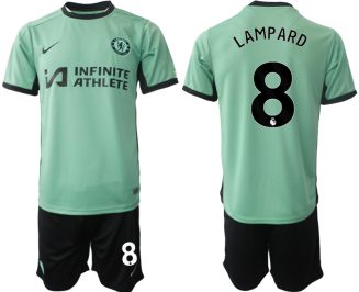 Chelsea Frank Lampard #8 Derde Shirt 2023-24 Mensen Korte Mouw (+ Korte broeken) Voetbalshirts