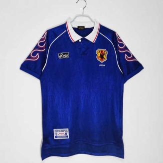 Japan 1998 Thuisshirt Korte Mouw Klassieke Retro Voetbalshirts