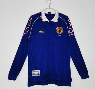 Japan 1998 Thuisshirt Lange Mouwen Klassieke Retro Voetbalshirts