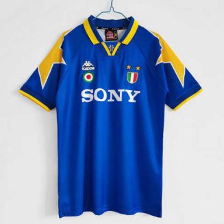 Juventus 1995/96 Uitshirt Korte Mouw Klassieke Retro Voetbalshirts