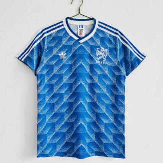 Nederland 1988 Uitshirt Korte Mouw Klassieke Retro Voetbalshirts