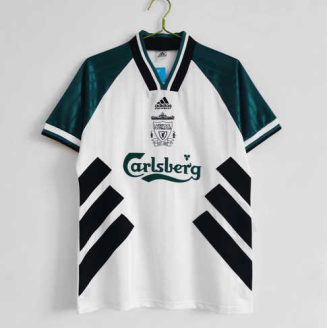 Liverpool 1993/95 Uitshirt Korte Mouw Klassieke Retro Voetbalshirts