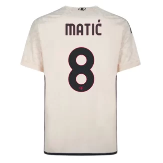 AS Roma Matić #8 Uitshirt 2023-2024 Voetbalshirt met Korte Mouw