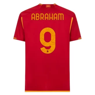 AS Roma Tammy Abraham #9 Thuisshirt 2023-2024 Voetbalshirt met Korte Mouw