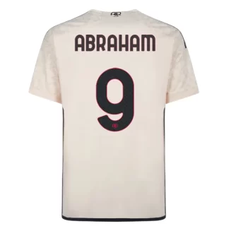 AS Roma Tammy Abraham #9 Uitshirt 2023-2024 Voetbalshirt met Korte Mouw