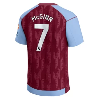 Aston Villa John McGinn #7 Thuisshirt 2023-2024 Voetbalshirts Korte Mouw