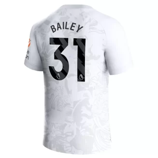 Aston Villa Leon Bailey #31 Uitshirt 2023-2024 Voetbalshirts Korte Mouw