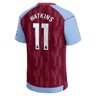 Aston Villa Ollie Watkins #11 Thuisshirt 2023-2024 Voetbalshirts Korte Mouw