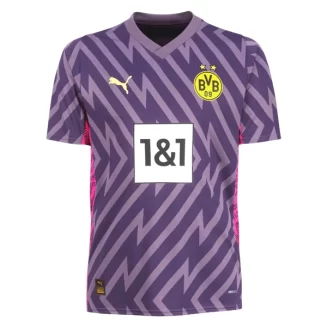 BVB Borussia Dortmund Keeper Thuisshirt 2023-2024 Voetbalshirt met Korte Mouw