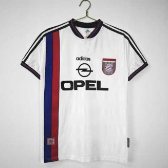 Bayern Munich 1996/98 Uitshirt Korte Mouw Klassieke Retro Voetbalshirts