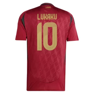 België Romelu Lukaku #10 Thuisshirt EK 2024 Voetbalshirts Korte Mouw