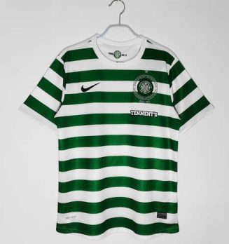Celtic 2012/13 Thuisshirt Korte Mouw Klassieke Retro Voetbalshirts