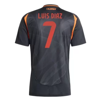 Colombia Copa América 2024 Uitshirt Luis Díaz #7 Voetbalshirt met Korte Mouw