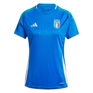 Dames Italië Thuisshirt EK 2024 Voetbalshirts Korte Mouw