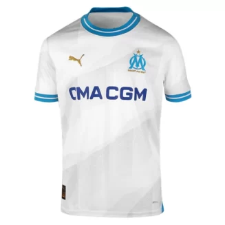 Dames Olympique de Marseille Thuisshirt 2023-2024 Voetbalshirt met Korte Mouw