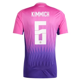 Duitsland Joshua Kimmich #6 Uitshirt EK 2024 Voetbalshirts Korte Mouw