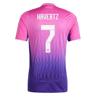 Duitsland Kai Havertz #7 Uitshirt EK 2024 Voetbalshirts Korte Mouw