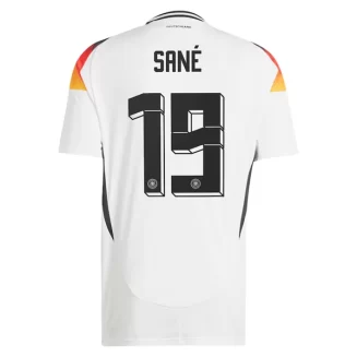 Duitsland Leroy Sane #19 Thuisshirt EK 2024 Voetbalshirts Korte Mouw