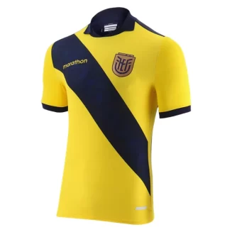 Ecuador Thuisshirt Copa América 2024 Voetbalshirts Korte Mouw