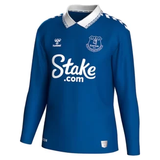 Everton Thuisshirt 2023-2024 Voetbalshirt met Lange Mouwen