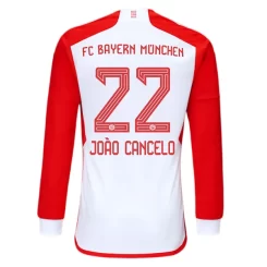 FC Bayern München Joao Cancelo #22 Thuisshirt 2023-2024 Voetbalshirt met Lange Mouwen