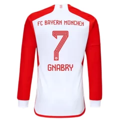 FC Bayern München Serge Gnabry #7 Thuisshirt 2023-2024 Voetbalshirt met Lange Mouwen