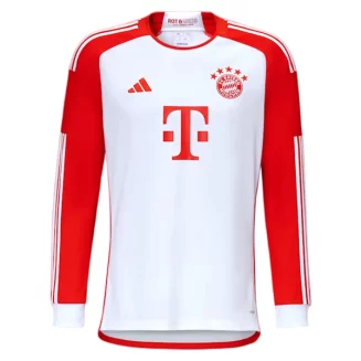 FC Bayern München Thuisshirt 2023-2024 Voetbalshirt met Lange Mouwen